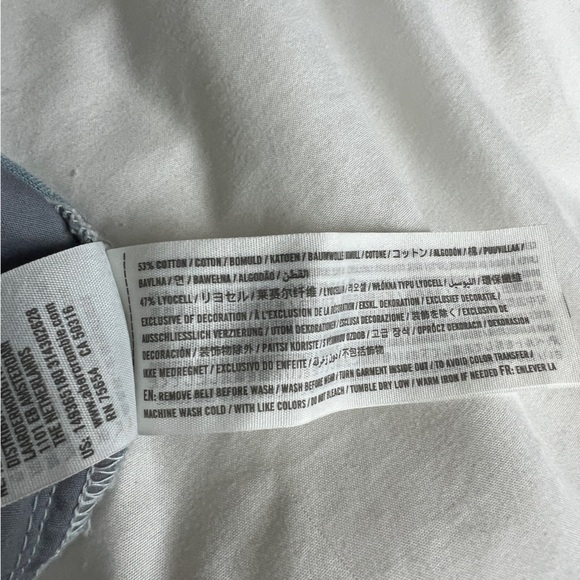 Cotten blend comfy shorts with tie belt from Abercrombie 🩵 - Picture 5 of 8